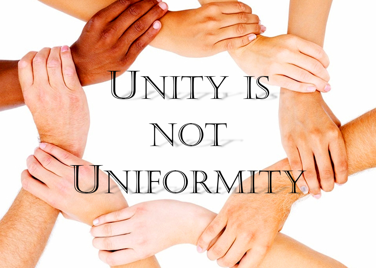 Unity is not Uniformity – THE NERDY THEOLOGIAN